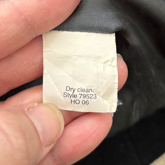 J. Crew Classic Black 100% Wool Pea Coat - Picture 3 of 6